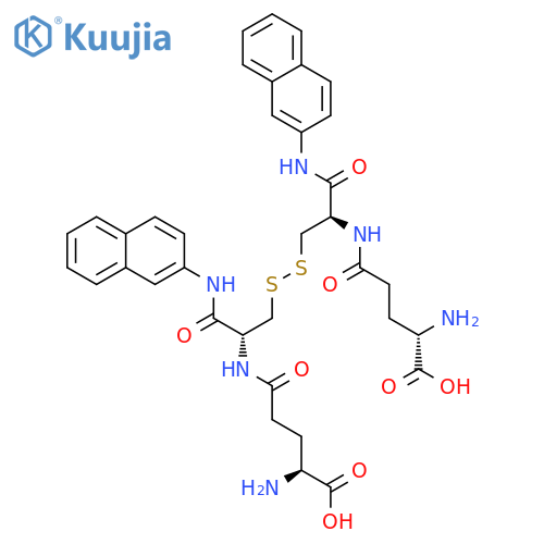 L-Cysteinamide, L-a-glutamyl-N-2-naphthalenyl-,bimol. (2®2')-disulfide (9CI) structure