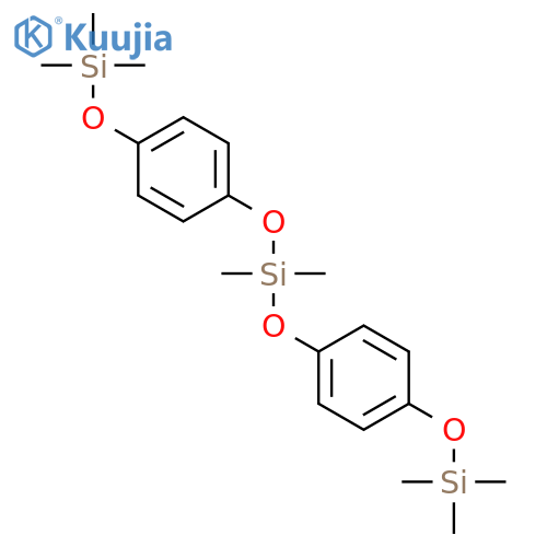 Silane, dimethylbis[4-[(trimethylsilyl)oxy]phenoxy]- structure
