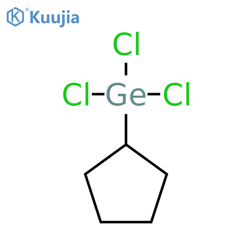 Germane, trichlorocyclopentyl- structure