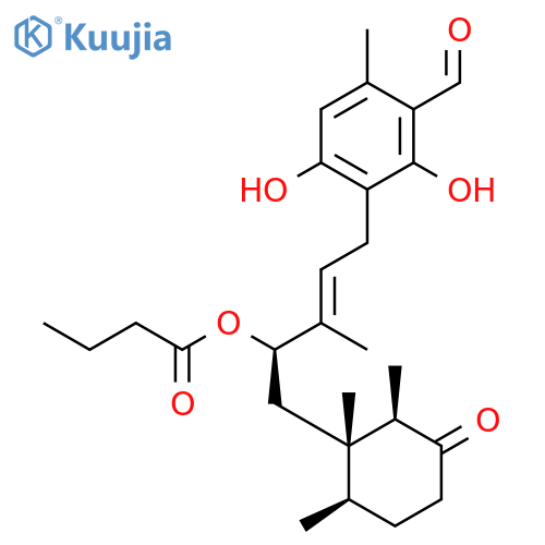 Deacylcylindrol; 4'-Butanoyl structure