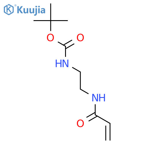 tert-butyl N-2-(prop-2-enamido)ethylcarbamate structure
