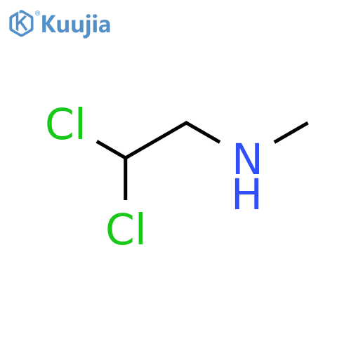 (2,2-dichloroethyl)(methyl)amine structure