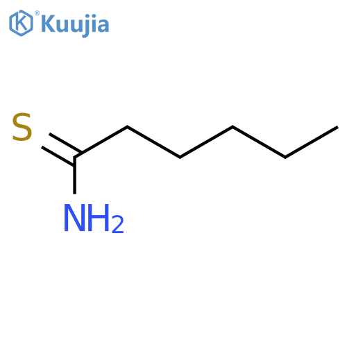 Hexanethioamide structure