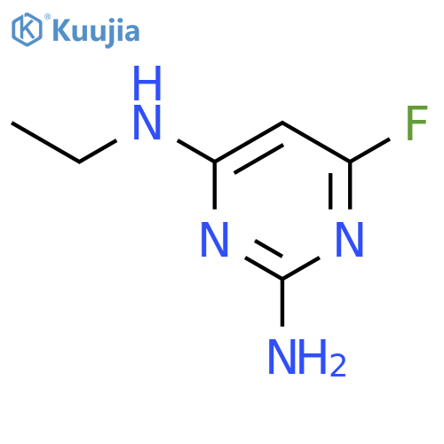 2,4-Pyrimidinediamine,N4-ethyl-6-fluoro- structure