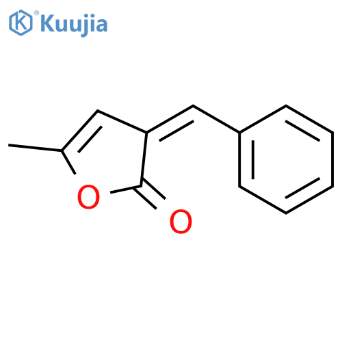5-Methyl-3-(phenylmethylene)-2(3h)-furanone structure