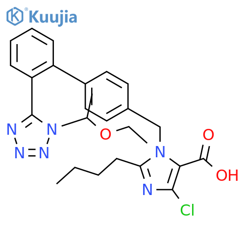 N-1-Ethoxyethyl Losartan Carboxylic Acid structure