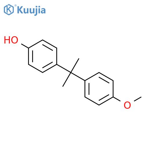 4-1-(4-Methoxyphenyl)-1-methylethylphenol structure