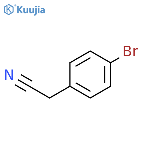 2-(4-bromophenyl)acetonitrile structure