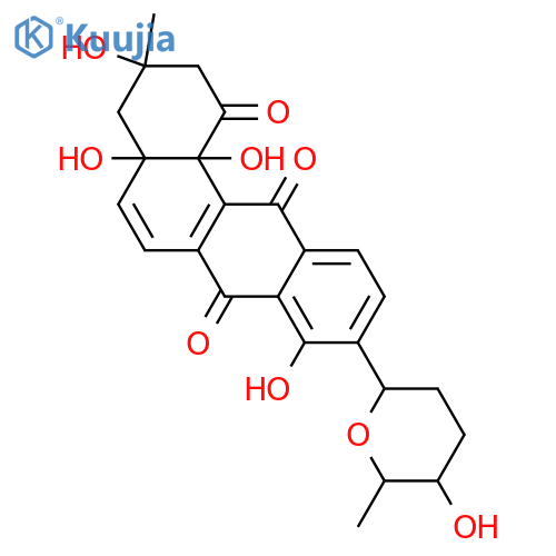 Aquayamycin; 3'-Deoxy structure