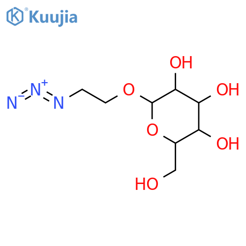 2-Azidoethyl β-D-Glucopyranoside structure