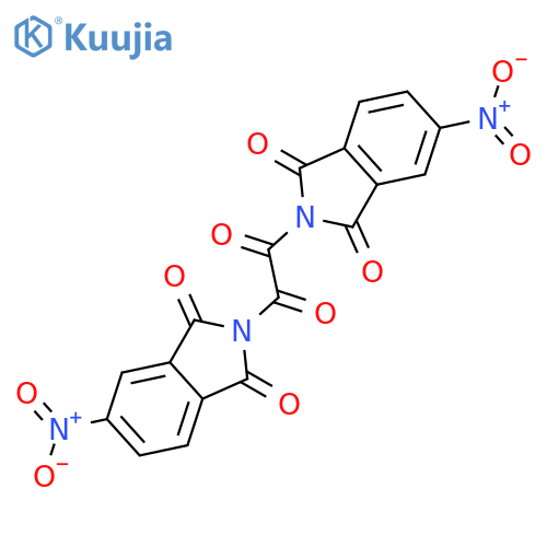 1H-Isoindole-1,3(2H)-dione, 2,2'-(1,2-dioxo-1,2-ethanediyl)bis[5-nitro- structure