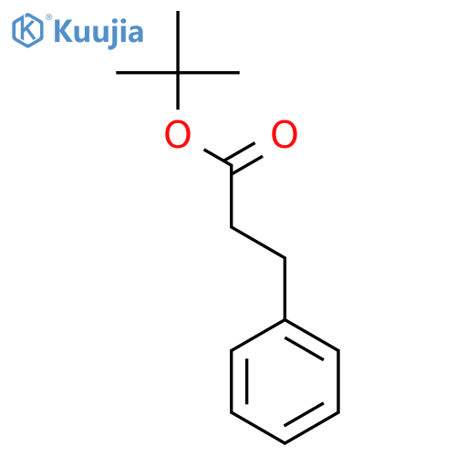 Tert-butyl 3-phenylpropanoate structure