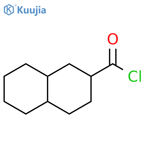 DECAHYDRONAPHTHALENE-2-CARBONYL CHLORIDE structure