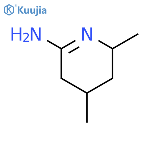 2-Pyridinamine,3,4,5,6-tetrahydro-4,6-dimethyl- structure
