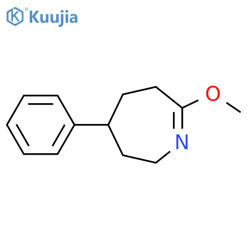 7-methoxy-4-phenyl-3,4,5,6-tetrahydro-2H-azepine structure