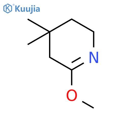 6-methoxy-4,4-dimethyl-2,3,4,5-tetrahydropyridine structure