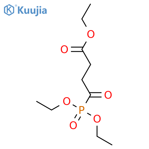 Butanoic acid, 4-(diethoxyphosphinyl)-4-oxo-, ethyl ester structure