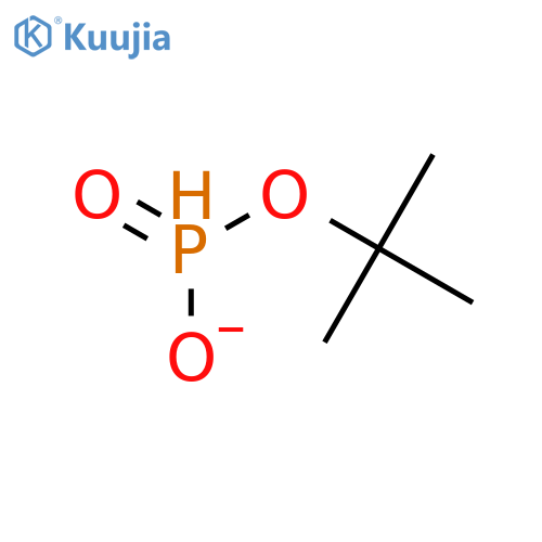 Phosphonic acid, mono(1,1-dimethylethyl) ester structure