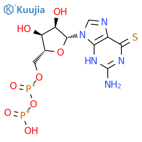 6-Thioguanosine-5'-O-diphosphate sodium salt - structure