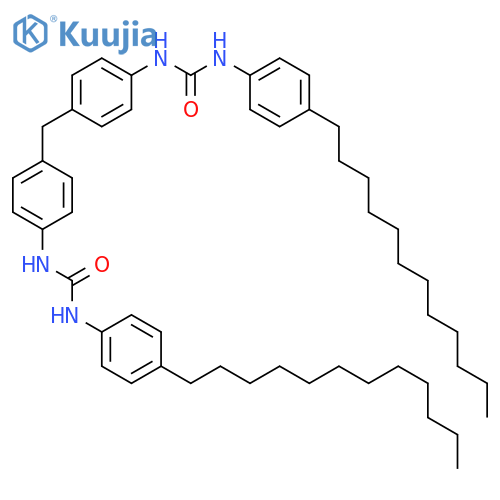 Urea,N,N''-(methylenedi-4,1-phenylene)bis[N'-(4-dodecylphenyl)- structure