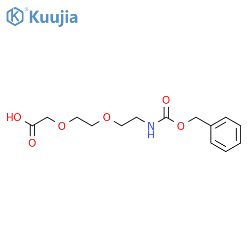 Cbz-NH-PEG2-CH2COOH structure