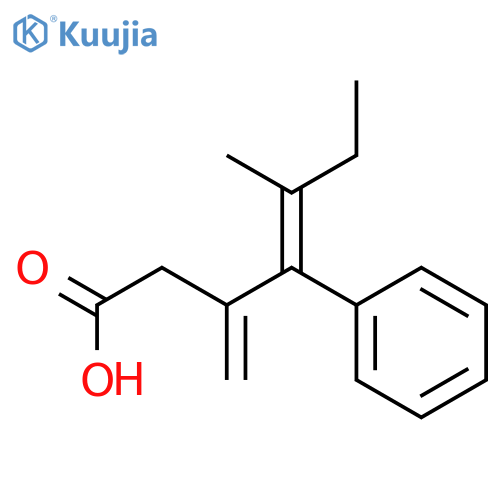 Benzenebutanoic acid, β-methylene-γ-(1-methylpropylidene)-, (γZ)- structure