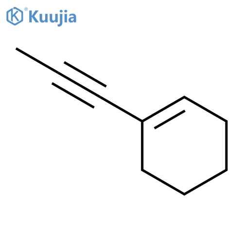 Cyclohexene, 1-(1-propynyl)- structure