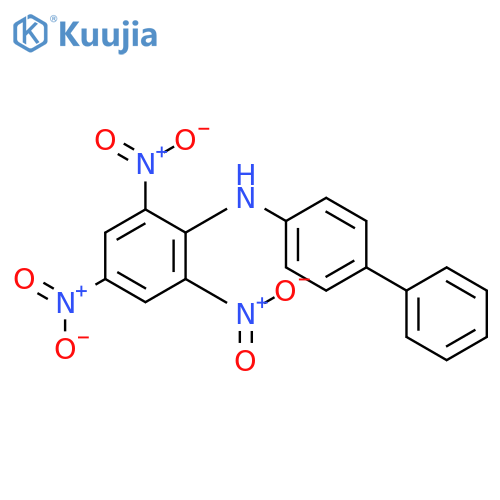 [1,1'-Biphenyl]-4-amine, N-(2,4,6-trinitrophenyl)- structure