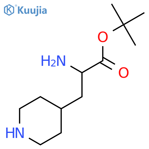 tert-butyl N-[2-(piperidin-4-yl)ethyl]carbamate structure
