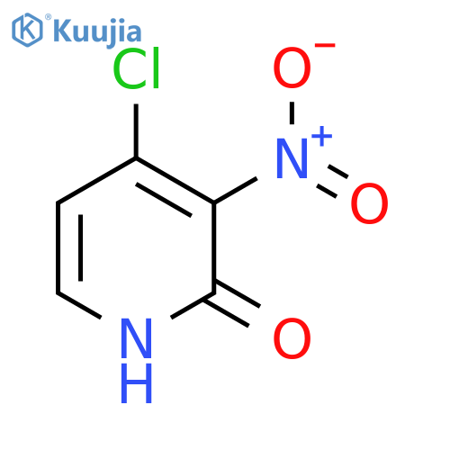 4-chloro-3-nitro-1H-pyridin-2-one structure