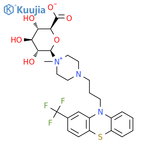 Trifluoperazine N-β-D-Glucuronide structure