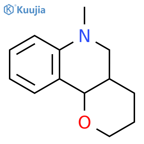 2H-Pyrano[3,2-c]quinoline, 3,4,4a,5,6,10b-hexahydro-6-methyl- structure