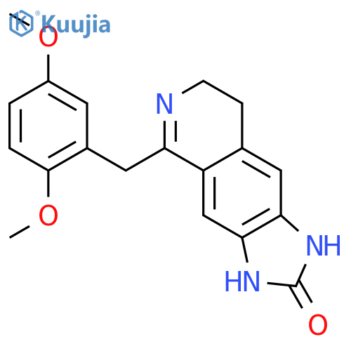 2H-Imidazo[4,5-g]isoquinolin-2-one,5-[(2,5-dimethoxyphenyl)methyl]-1,3,7,8-tetrahydro- structure