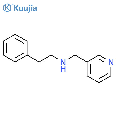(2-phenylethyl)(pyridin-3-ylmethyl)amine structure