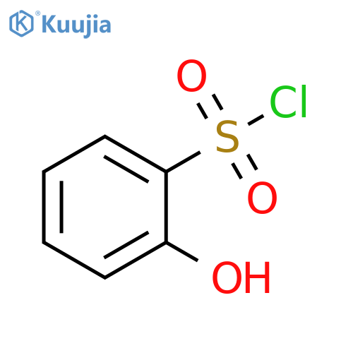 2-hydroxybenzene-1-sulfonyl chloride structure