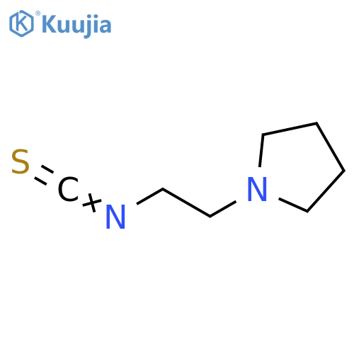 1-(2-isothiocyanatoethyl)pyrrolidine structure