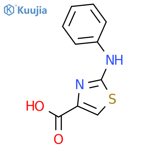 2-(Phenylamino)thiazole-4-carboxylic acid structure