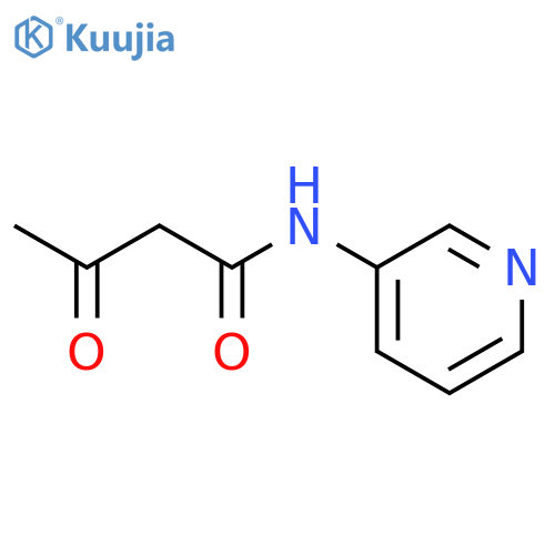 3-oxo-N-(2-pyrimidinyl)butanamide structure