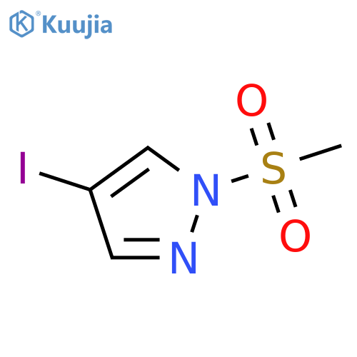 4-iodo-1-methanesulfonyl-1H-pyrazole structure