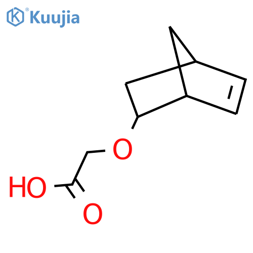 2-{bicyclo2.2.1hept-5-en-2-yloxy}acetic acid structure