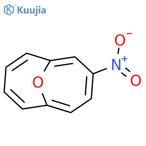 11-Oxabicyclo[4.4.1]undeca-1,3,5,7,9-pentaene, 3-nitro- structure