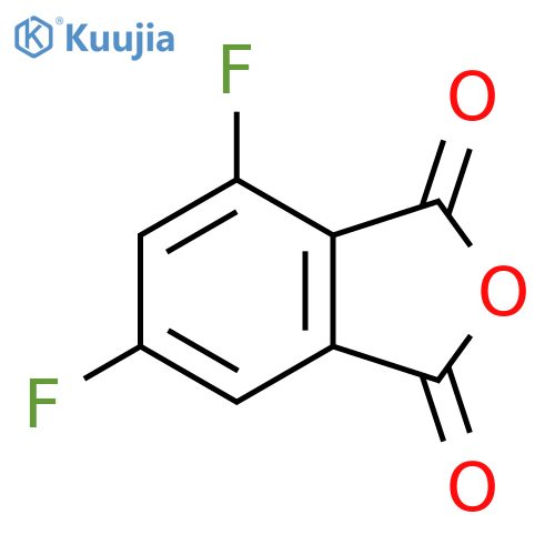 3,5-Difluorophthalic anhydride structure