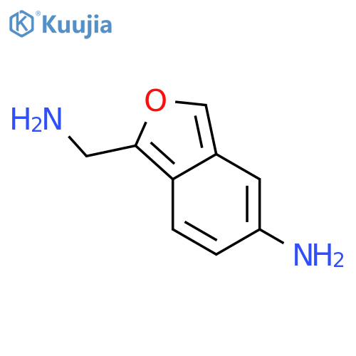 2-Benzofuranmethanamine,5-amino- structure