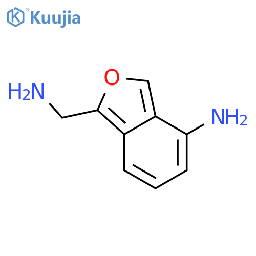 2-Benzofuranmethanamine,4-amino- structure