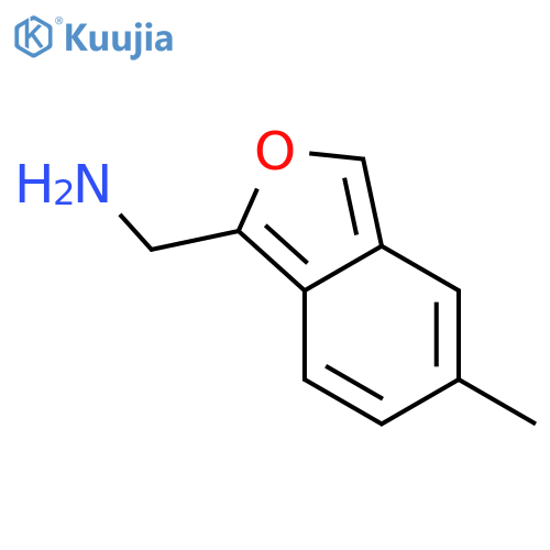 (5-methyl-1-benzofuran-2-yl)methanamine structure