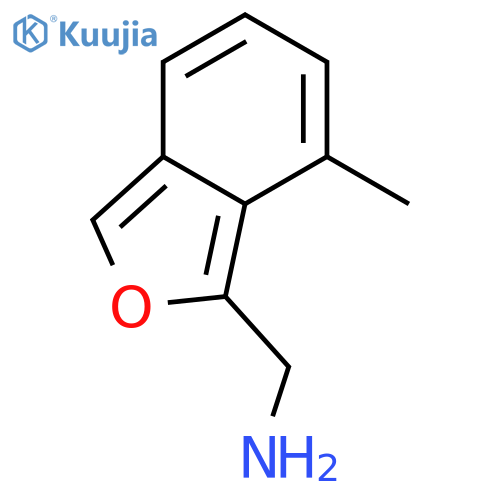 2-Benzofuranmethanamine,7-methyl- structure