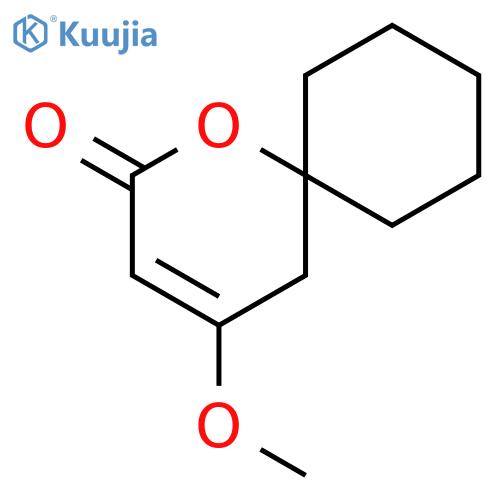 4-Methoxy-1-oxaspiro[5.5]undec-3-en-2-one structure