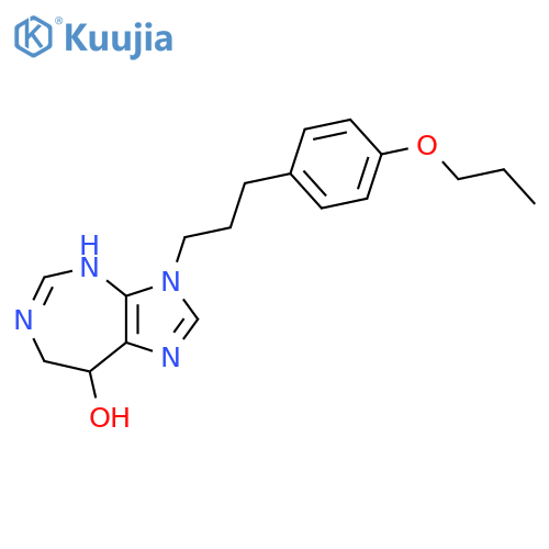 3,\u200b4,\u200b7,\u200b8-\u200bTetrahydro-\u200b3-\u200b3-\u200b(4-\u200bpropoxyphenyl)\u200bpropyl\u200bimidazo4,\u200b5-\u200bd\u200b1,\u200b3\u200bdiazepin-\u200b8-\u200bol structure