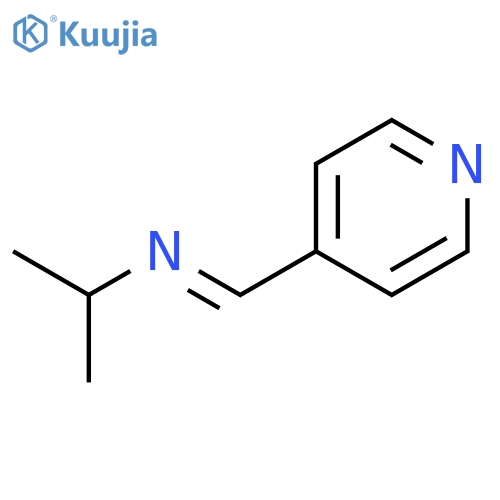 2-Propanamine,N-(4-pyridinylmethylene)- structure