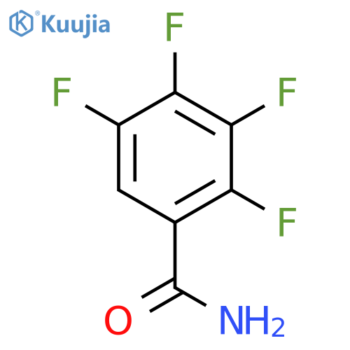 2,3,4,5-TETRAFLUOROBENZAMIDE structure
